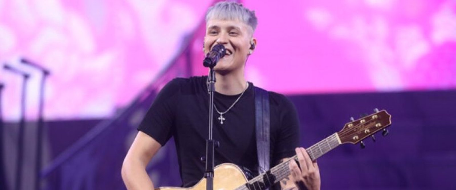 Kidd Voodoo reveló su voto en pleno show masivo