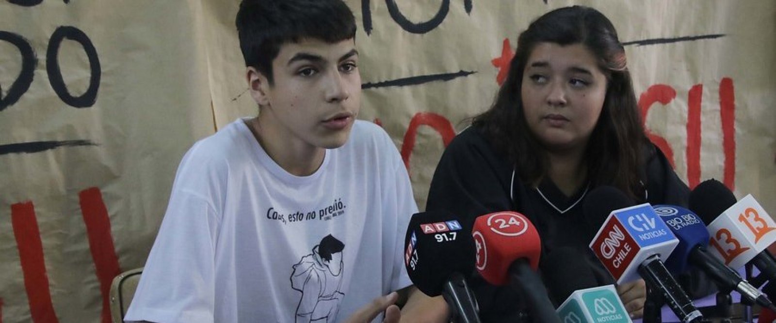 “Los estudiantes seguiremos estando aquí, para resistir en defensa de nuestro pueblo”