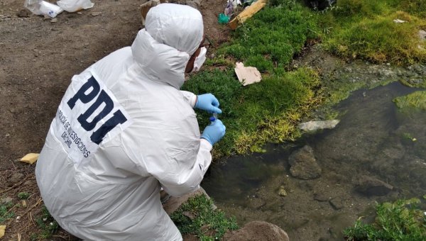 Investigan origen de contaminación en vertientes norte de La Chimba