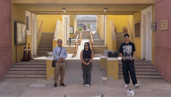 GETEG de la UA exhiben y explican el funcionamiento de moderno equipamiento en geomensura y geomática