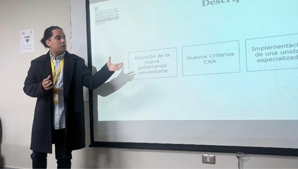 Dirección de Desarrollo Curricular participó en III Congreso internacional de investigación en docencia universitaria