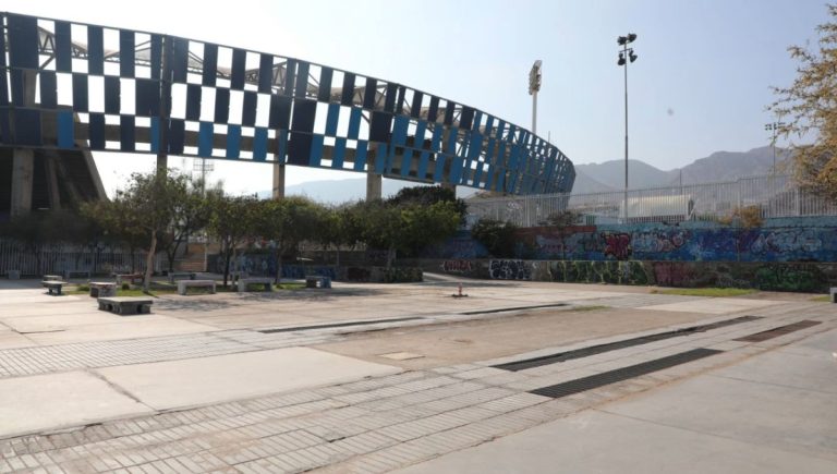 Explanada sur del Estadio Regional de Antofagasta será un espacio de encuentro familiar