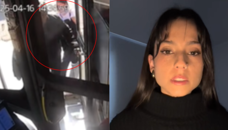 Nueva evidencia muestra cómo joven fue arrastrada por micro en Vitacura