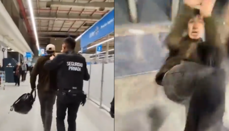 «Final feliz»: Intentaría robar en un supermercado y termina recibiendo golpiza de guardias