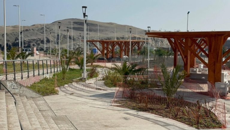 Construcción de accesos y obras complementarias de Playa y Caleta La Chimba de Antofagasta supera el 80% de avance