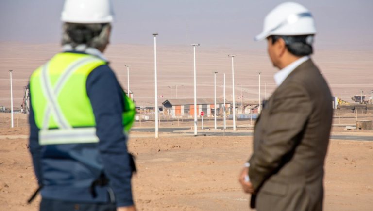 GORE junto a la Empresa Portuaria de Antofagasta realizaron una visita inspectiva a los terrenos donde se levanta zona logística en sector La Negra