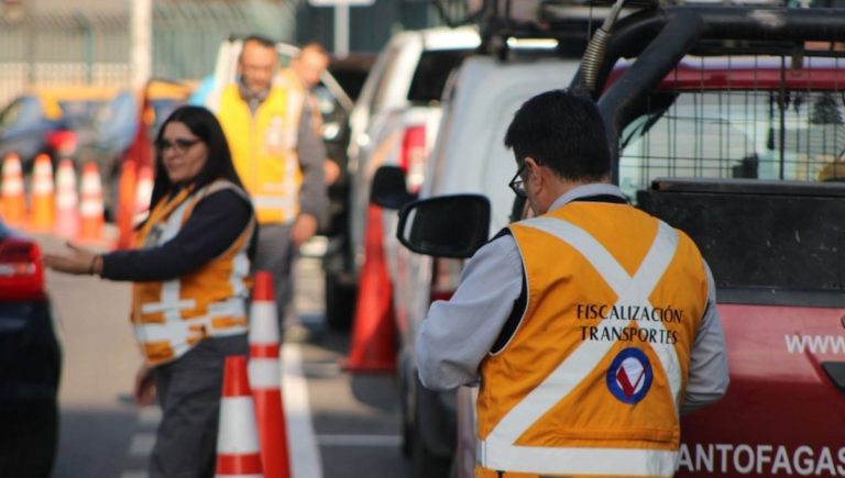 Ministerio de Transportes despliega fiscalizaciones por vacaciones de invierno en Antofagasta