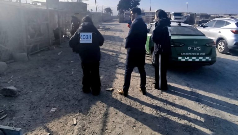 Fiscalía formalizó a sujeto detenido por homicidio frustrado en campamento La Negra de Antofagasta
