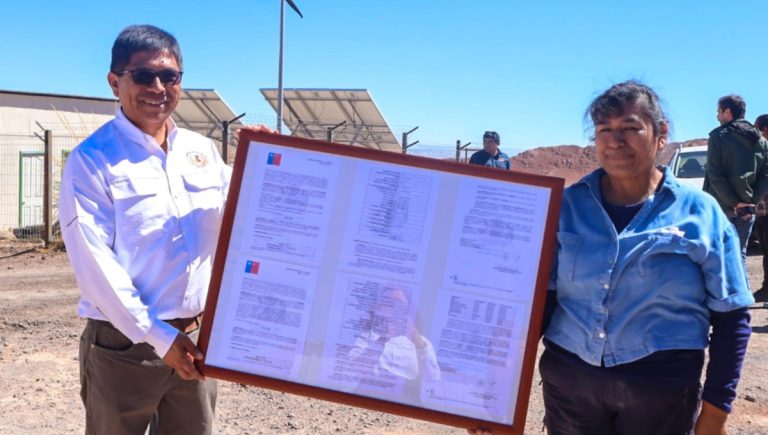 Región de Antofagasta: Autorizan sistemas de agua potable y aguas servidas para localidad de Camar