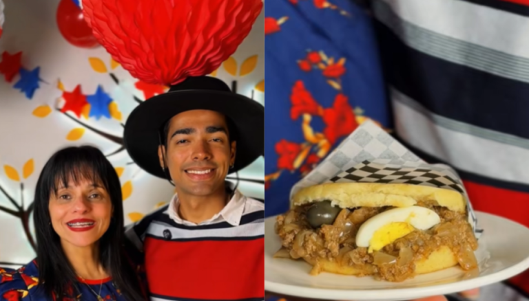 Polémica por «empanadas chilezolanas»: local en Santiago mezcla pino chileno con masa venezolana