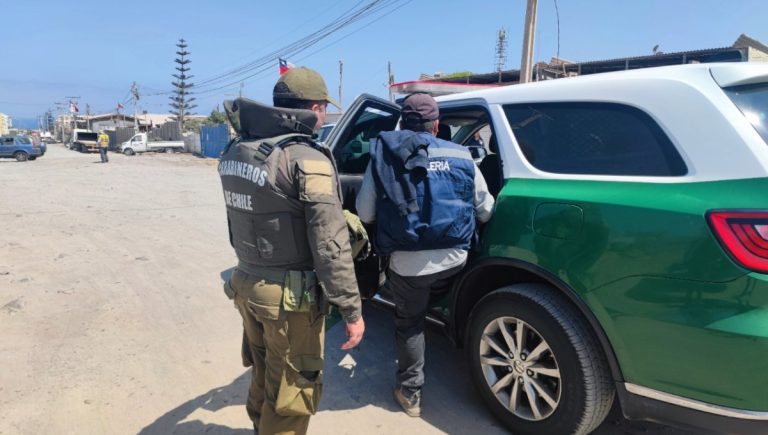 Dos detenidos y cinco extranjeros denunciados dejó operativo realizado en La Chimba de Antofagasta