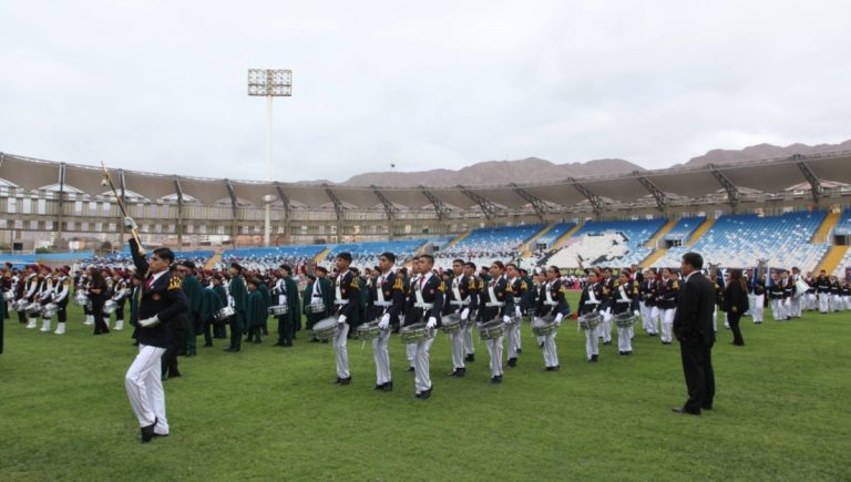 Mil doscientos estudiantes participaron en la VII versión del concurso nacional de bandas escolares