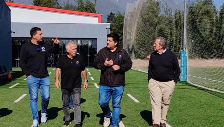 Director ejecutivo y equipo de la CMDR visitaron instalaciones deportivas y la sede de la ANFP en Santiago