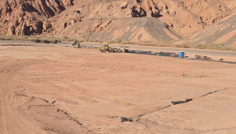 MOP dio inicio a la conservación del tranque Huachar en San Pedro de Atacama