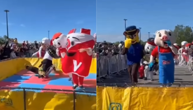 Bomberos celebran 150 años con una divertida carrera de corpóreos en Valdivia