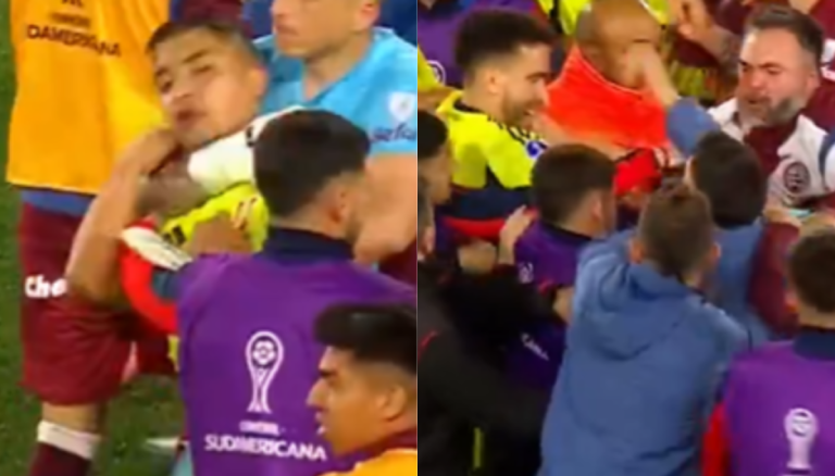 “Nos robaron”: hinchas de la U estallan tras eliminación ante Lanús