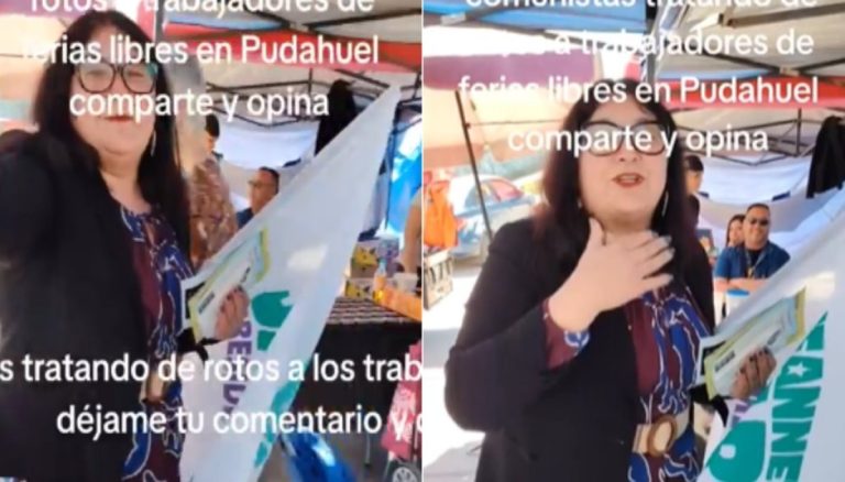 Adherentes de Jara fueron expulsados de feria en Pudahuel tras tenso enfrentamiento