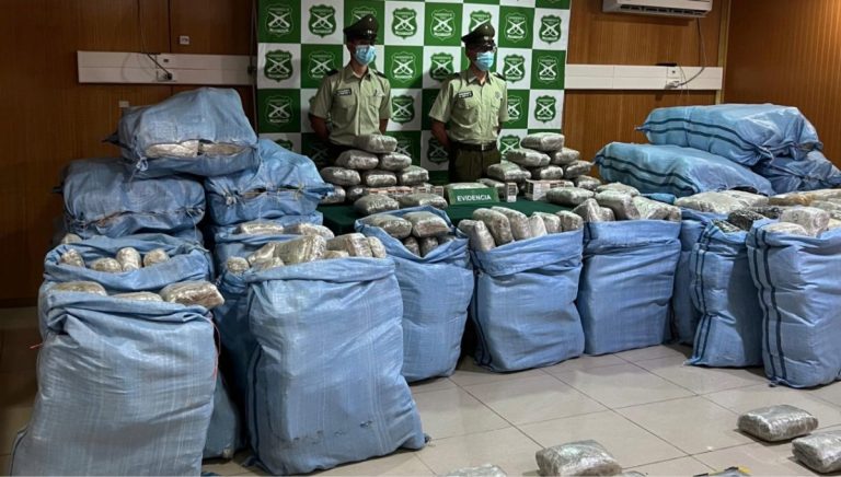 Alerta: en 12 días, la Región de Antofagasta registra 2,2 toneladas de drogas incautadas
