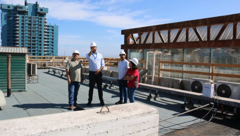 Avanza proyecto de conservación de infraestructura patrimonial de la Biblioteca Regional de Antofagasta