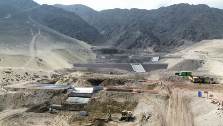 MOP Antofagasta avanza en segunda etapa de Obras de Control Aluvional en Quebrada Bonilla