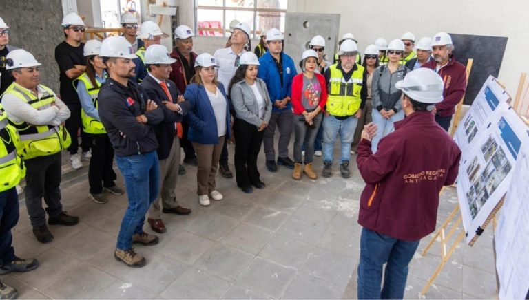 En marcha las obras de mejoramiento y finales del proyecto “Complejo Deportivo Escolar Corvallis” de Antofagasta